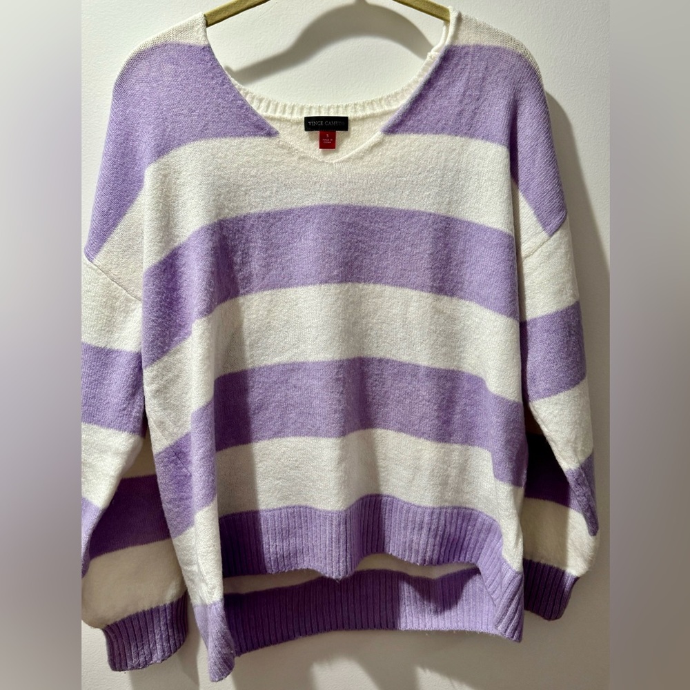 Vince Camuto Striped Sweater